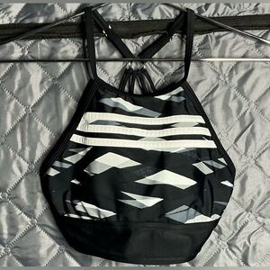 Adidas Monochrome Geometric Tank Top size S